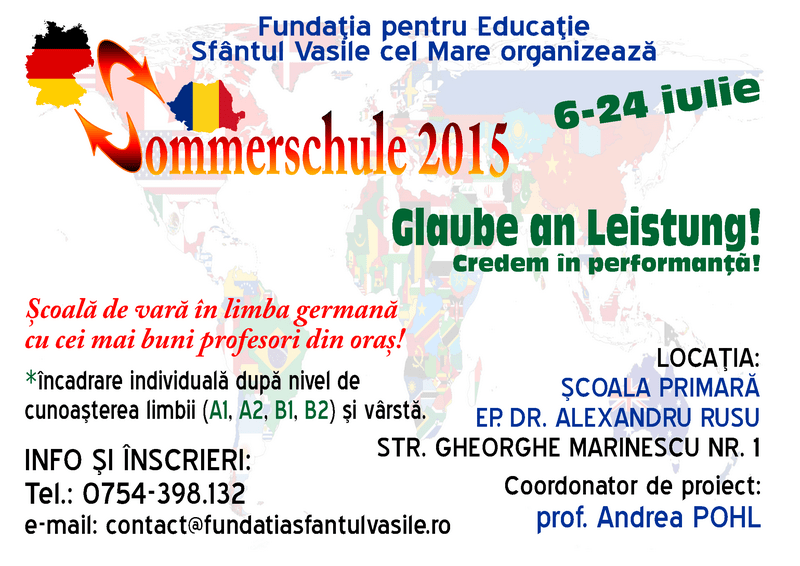 Sommerschule 2015